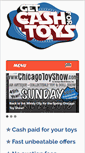 Mobile Screenshot of getcashfortoys.com